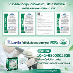Lorita แผ่นอนามัยสมุนไพรบัวหิมะ กลิ่นกุหลาบ แบบแผ่น
